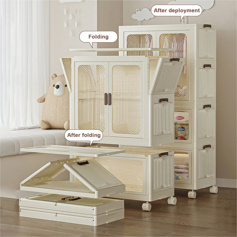 Portable closet for baby clothes 2025